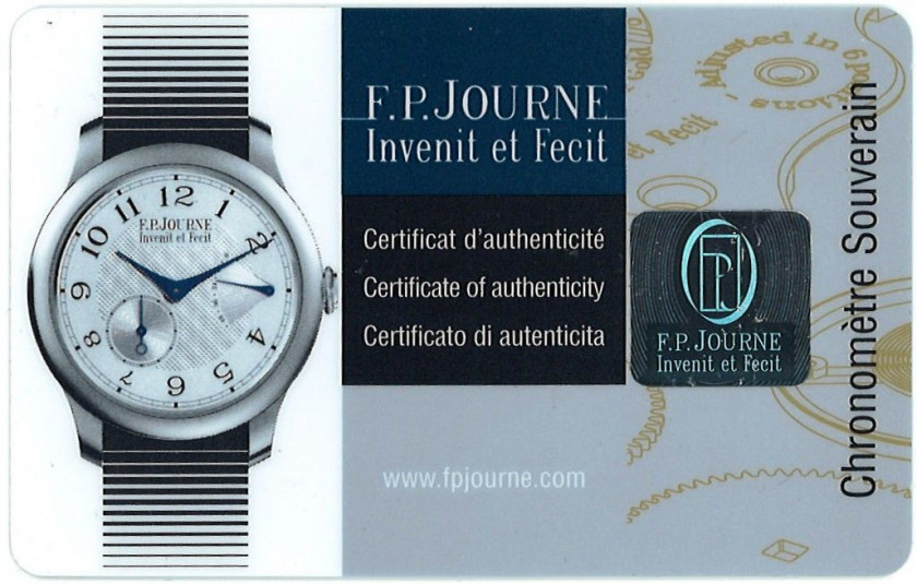 F.P. JOURNE  Chronomètre Souverain, n° 148