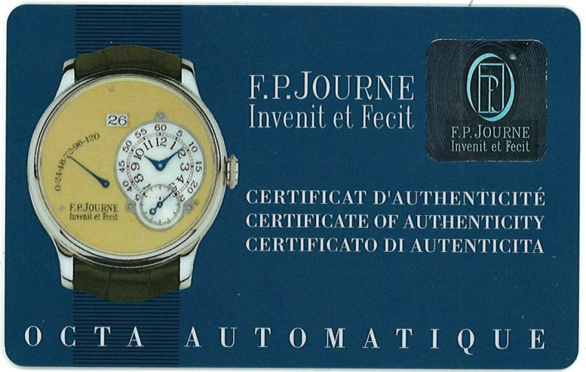 F.P. JOURNE  Octa Réserve de marche, n° 243-02A