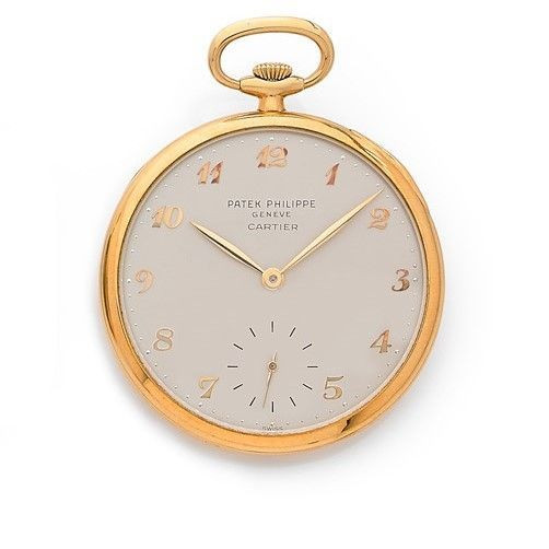PATEK PHILIPPE revendu par CARTIER  Ref. 652/1, n° 931635 / 314188