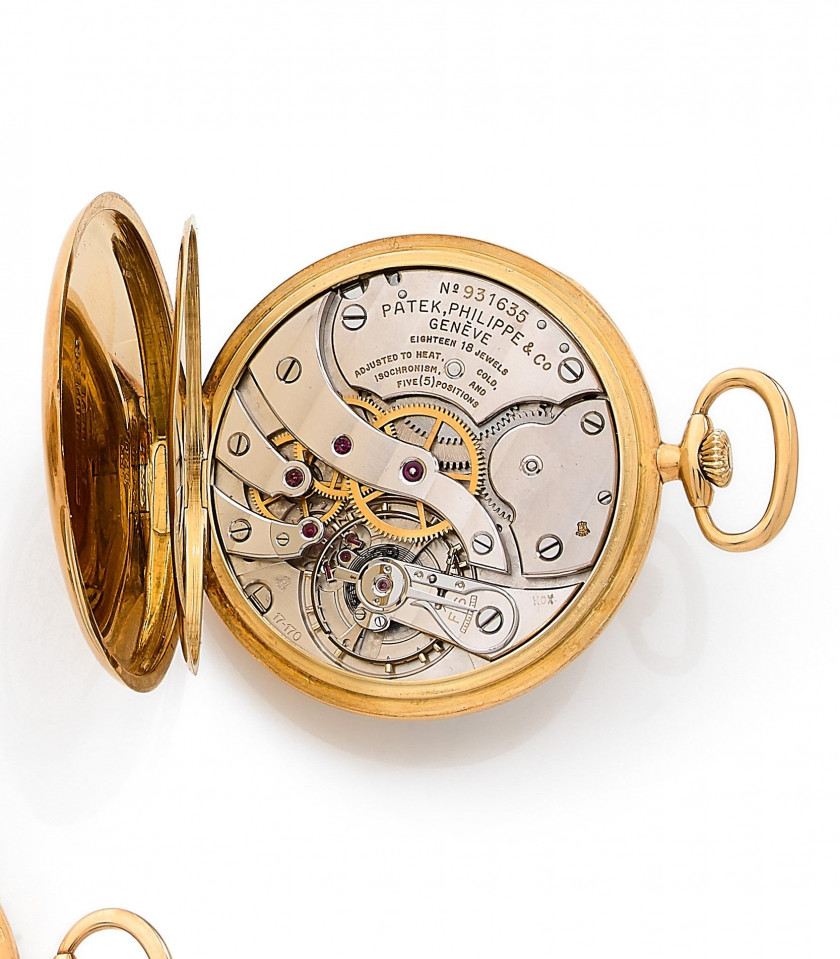 PATEK PHILIPPE revendu par CARTIER  Ref. 652/1, n° 931635 / 314188