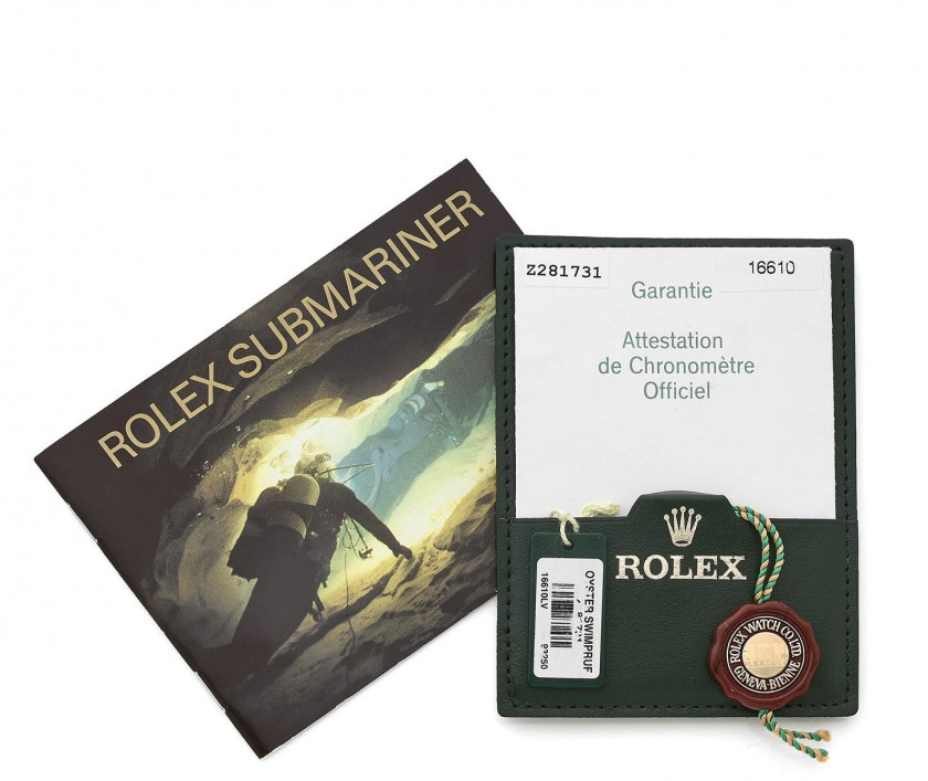 ROLEX  Submariner, ref. 16610LV, n° Z281731