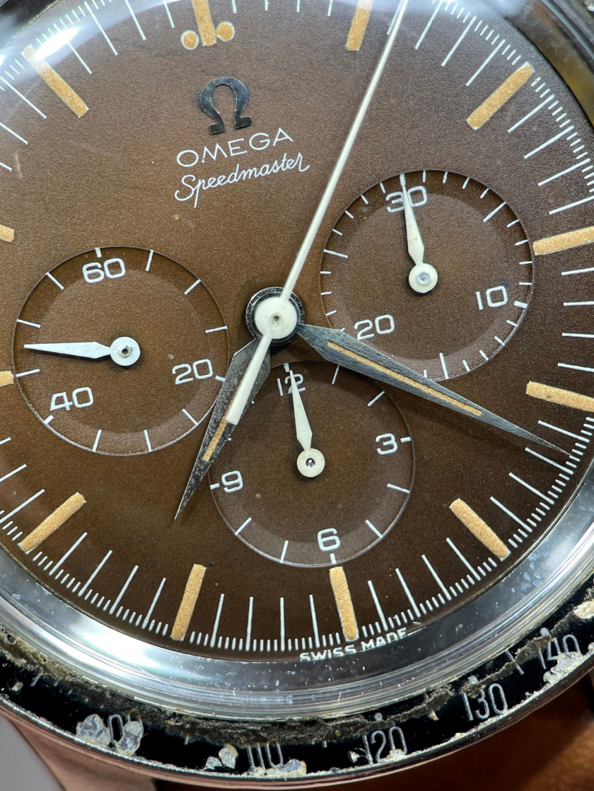 OMEGA  Speedmaster "Tropical brown", ref 2998-1, n° 17301587