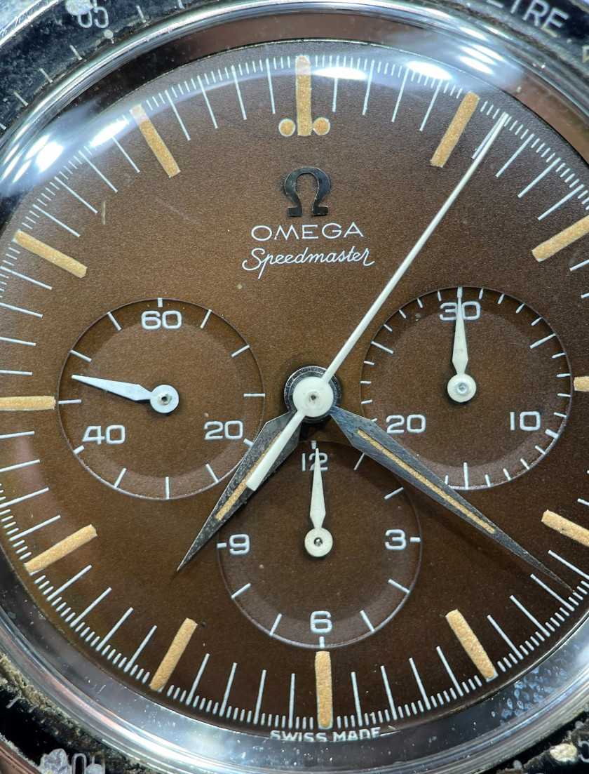 OMEGA  Speedmaster "Tropical brown", ref 2998-1, n° 17301587