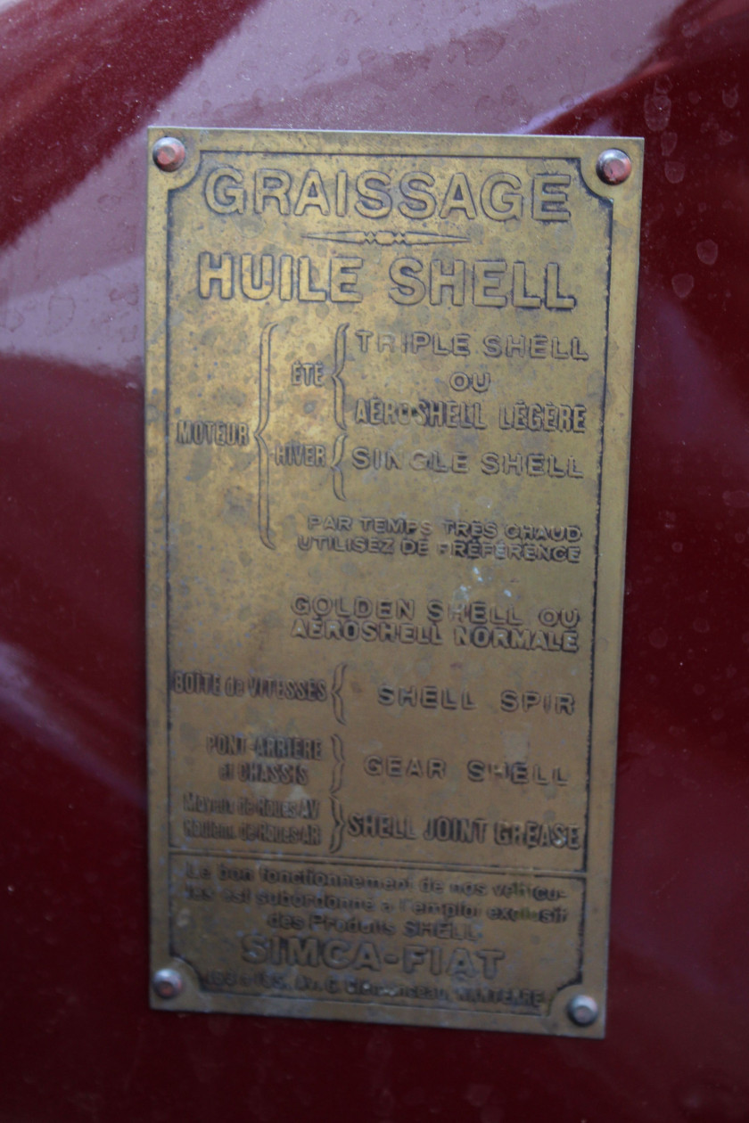 1933 Fiat Ballila 508 CS Spider Sport dite " Coppa d'Oro "  No reserve