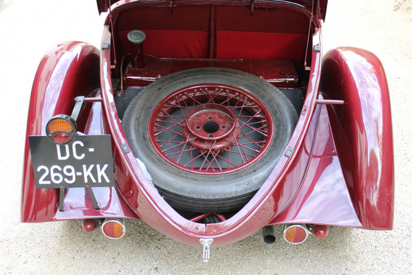 1933 Fiat Ballila 508 CS Spider Sport dite " Coppa d'Oro "  No reserve