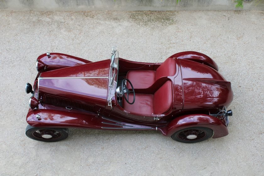 1933 Fiat Ballila 508 CS Spider Sport dite " Coppa d'Oro "  No reserve