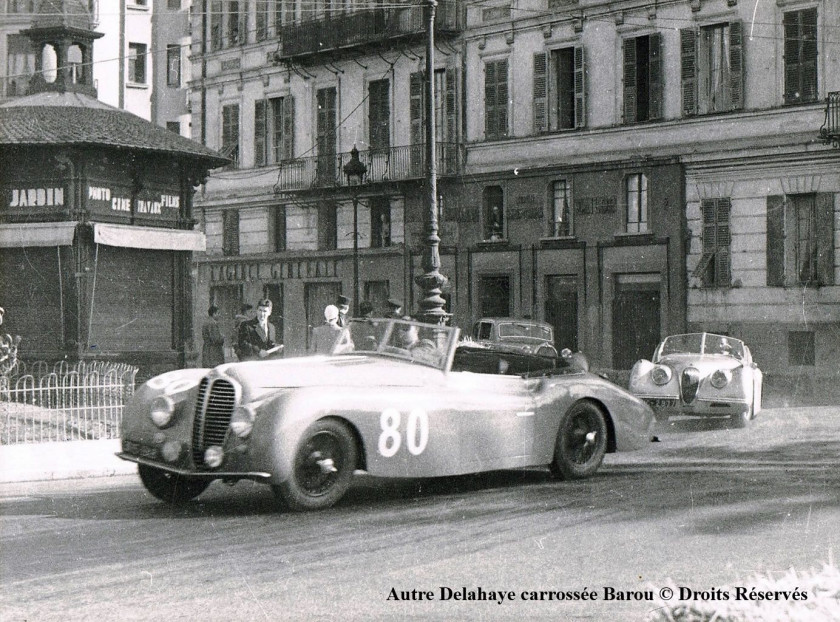 1950 Delahaye 135 M cabriolet présumé Barou  No reserve