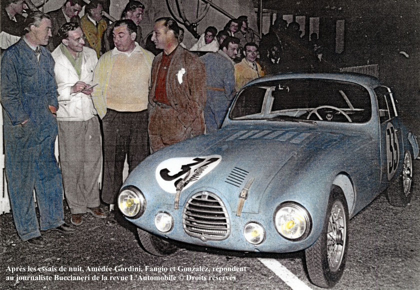 1950 Gordini type 18S