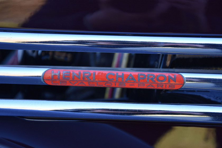 1949 Delahaye 135 MS Coach par Chapron