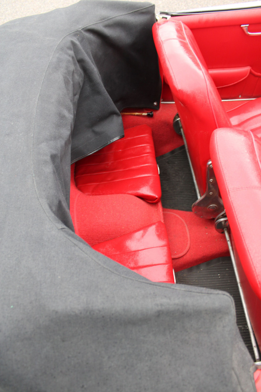 1961 Porsche 356 BT5 1600 Roadster Drauz