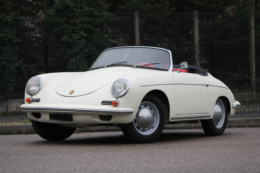 1961 Porsche 356 BT5 1600 Roadster Drauz
