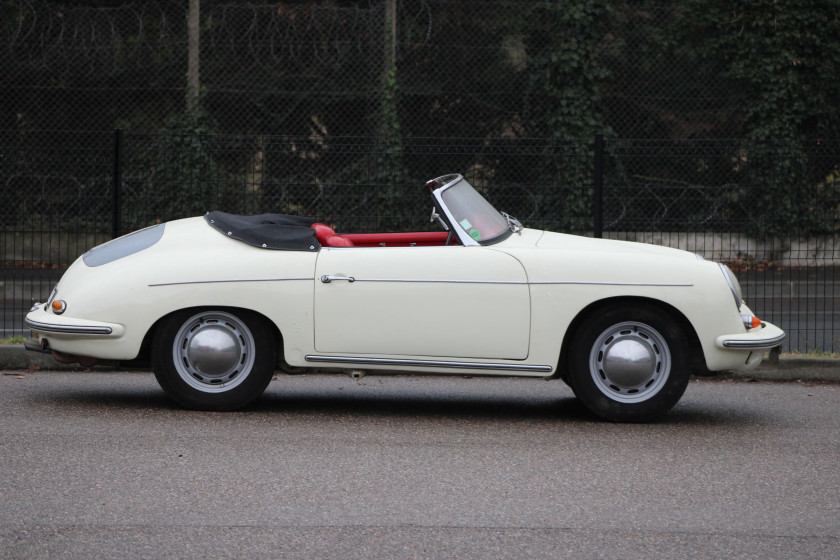 1961 Porsche 356 BT5 1600 Roadster Drauz