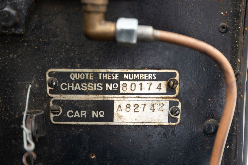 1929 Austin Seven Torpédo  No reserve