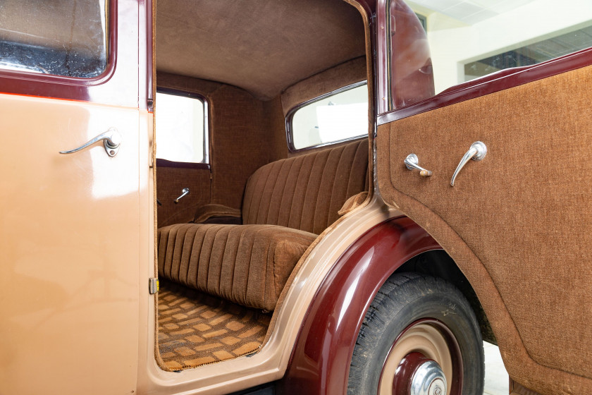 1933 Citroën Rosalie 8A Berline  No reserve