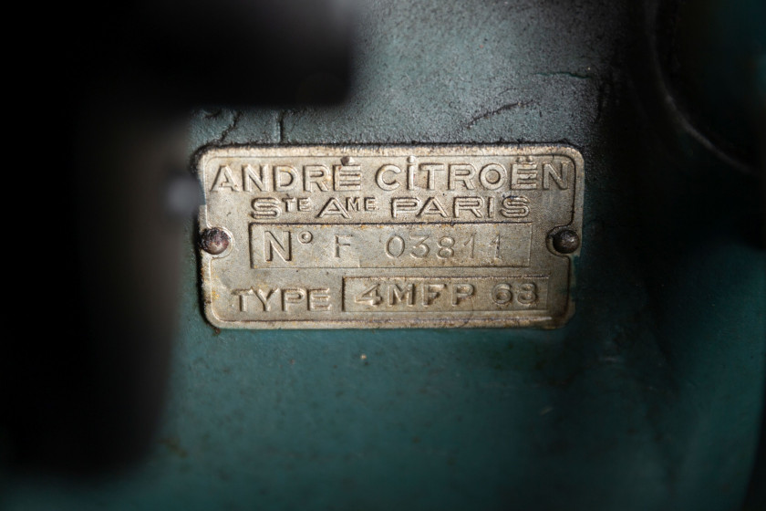 1933 Citroën Rosalie 8A Berline  No reserve