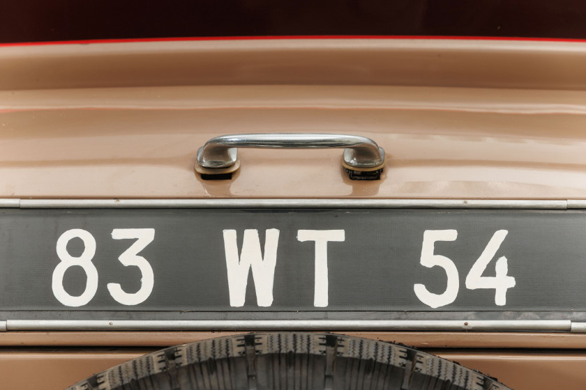 1933 Citroën Rosalie 8A Berline  No reserve