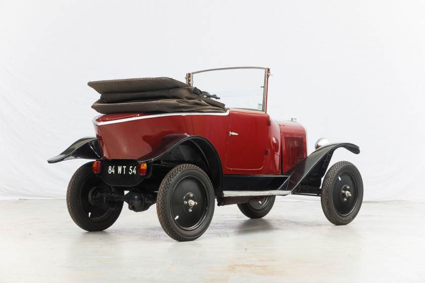 1924 Citroën 5HP Cabriolet 2 places  No reserve