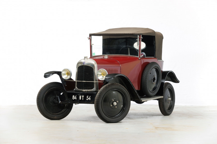 1924 Citroën 5HP Cabriolet 2 places  No reserve