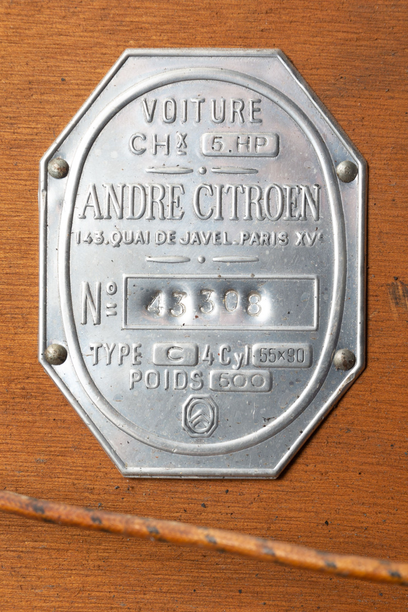 1924 Citroën 5HP Cabriolet 2 places  No reserve