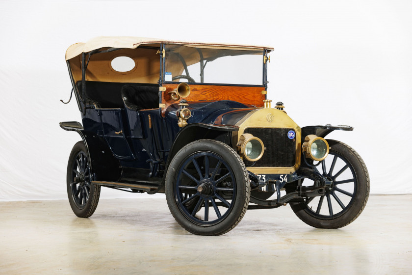 1910 Darracq RRX 14/16HP double phaéton  No reserve