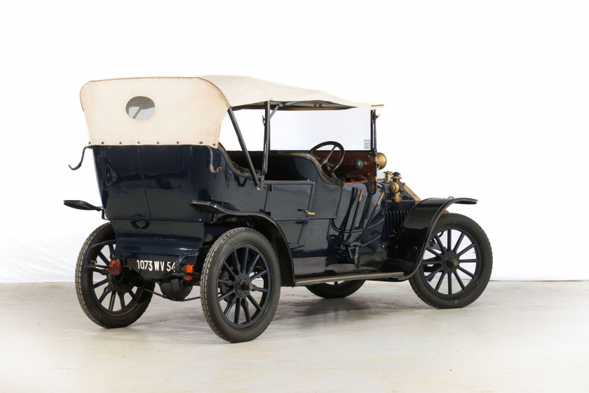1910 Darracq RRX 14/16HP double phaéton  No reserve