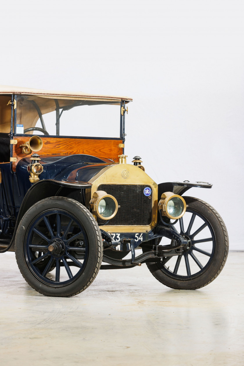 1910 Darracq RRX 14/16HP double phaéton  No reserve