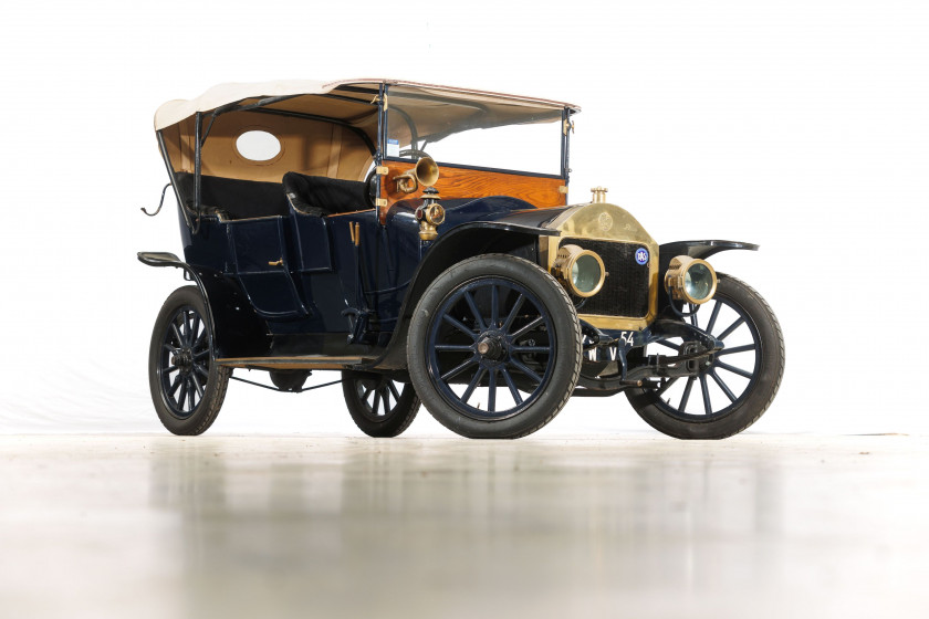 1910 Darracq RRX 14/16HP double phaéton  No reserve