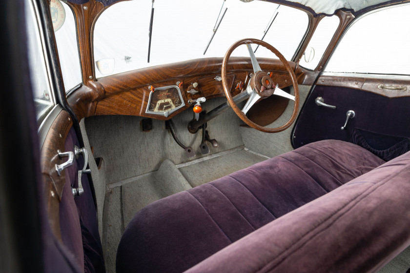 1936 Panhard et Levassor Dynamic X77 (140) berline  No reserve