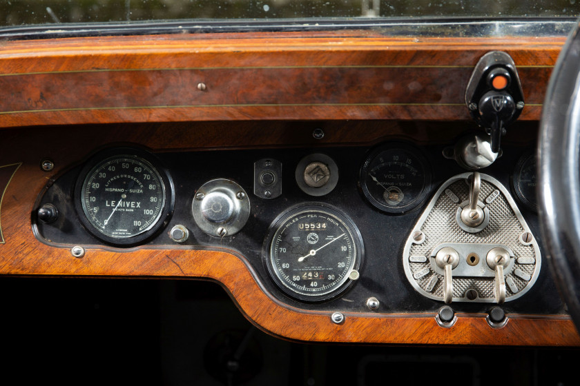 1926 Hispano-Suiza H6B Coupé-chauffeur par Hibbard et Darrin