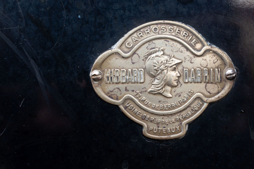 1926 Hispano-Suiza H6B Coupé-chauffeur par Hibbard et Darrin