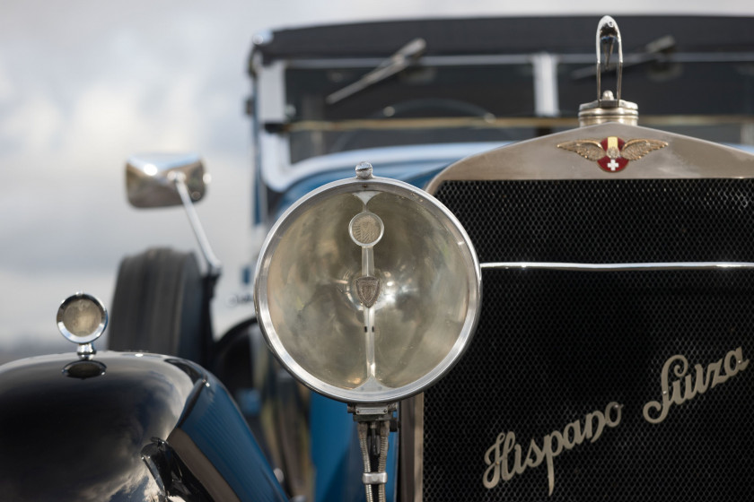 1926 Hispano-Suiza H6B Coupé-chauffeur par Hibbard et Darrin