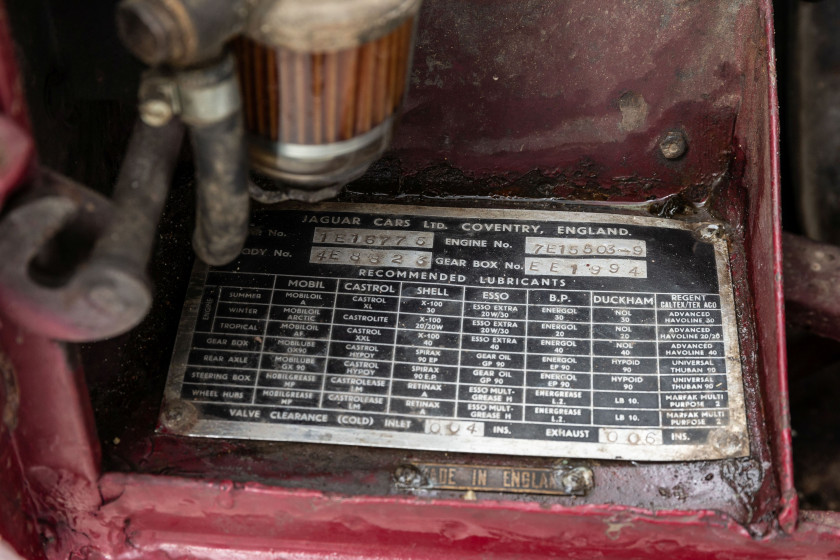 1968 Jaguar Type E 4.2L Roadster  No reserve