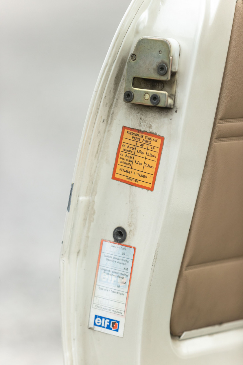 1986 Renault 5 Turbo 2  No reserve