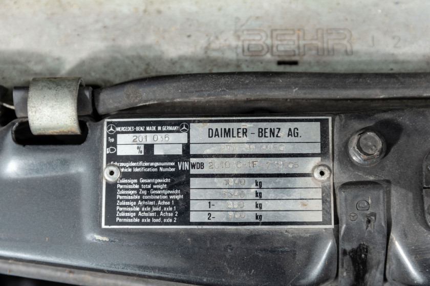 1990 Mercedes Benz 190 E 2.5-16 Evo II