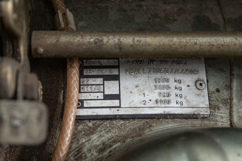 1983 BMW 728i berline  No reserve