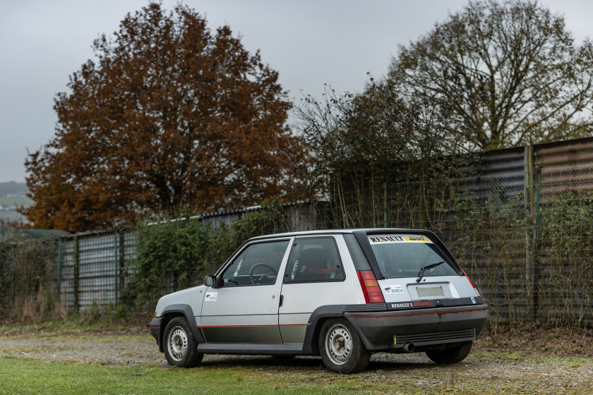 1986 Renault 5 GT Turbo Groupe N  No reserve