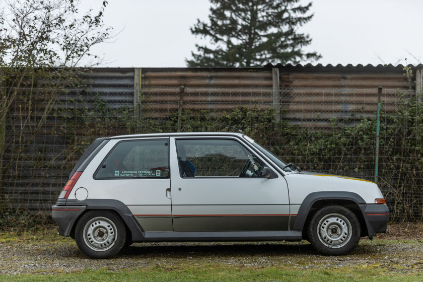 1986 Renault 5 GT Turbo Groupe N  No reserve