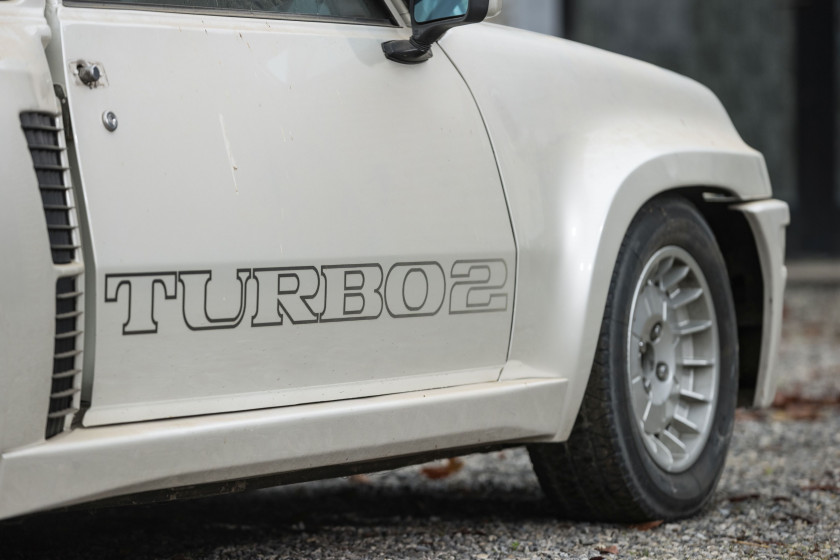 1984 Renault 5 Turbo 2 "sortie de garage"  No reserve