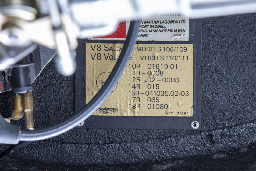 1988 Aston Martin V8 EFI