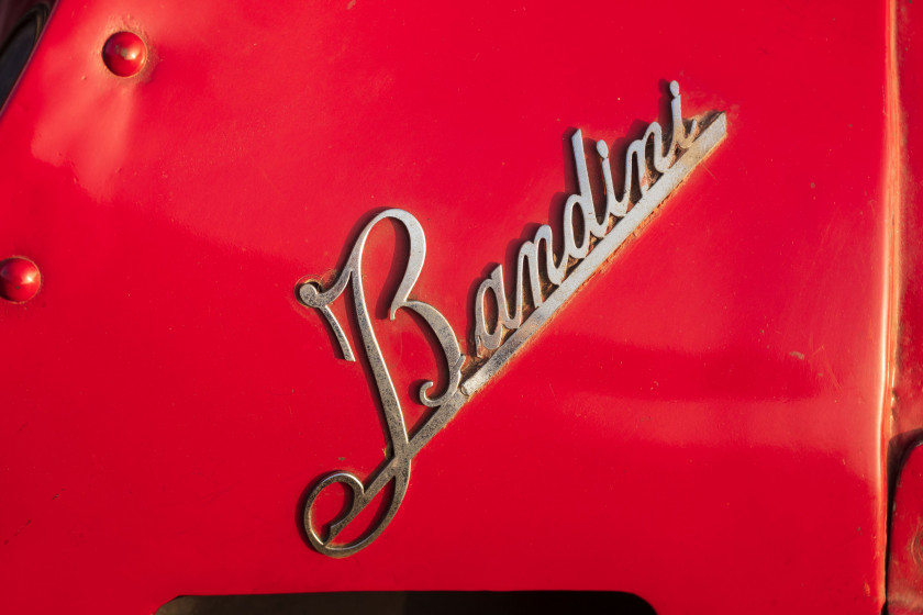 1954 Bandini monoplace 750 "Formule 3"  No reserve