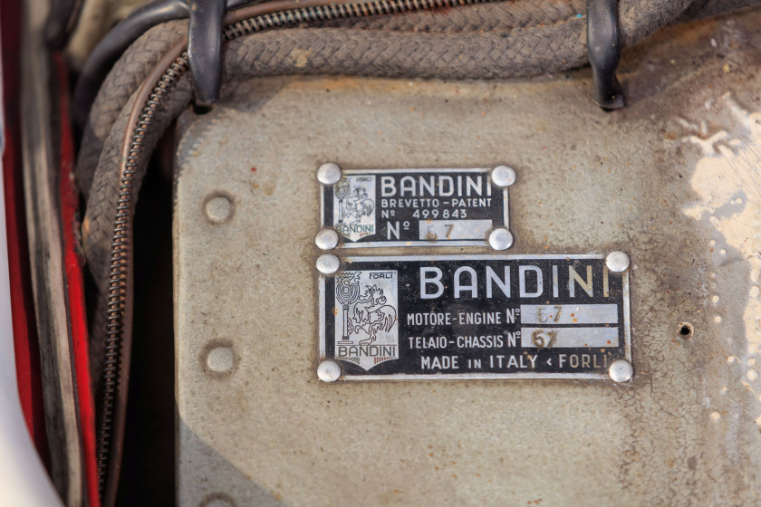 1960 Bandini Formule Junior  No reserve