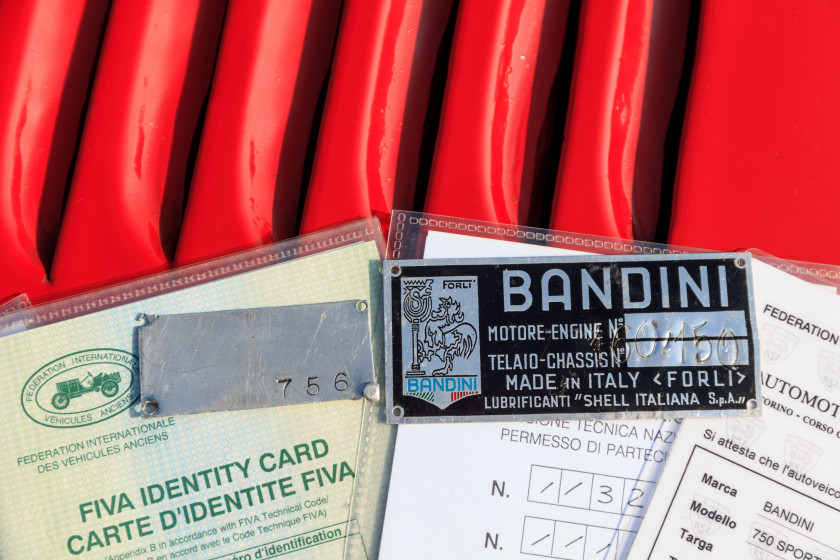 1957 Bandini 750 Sport Internazionale Saponetta