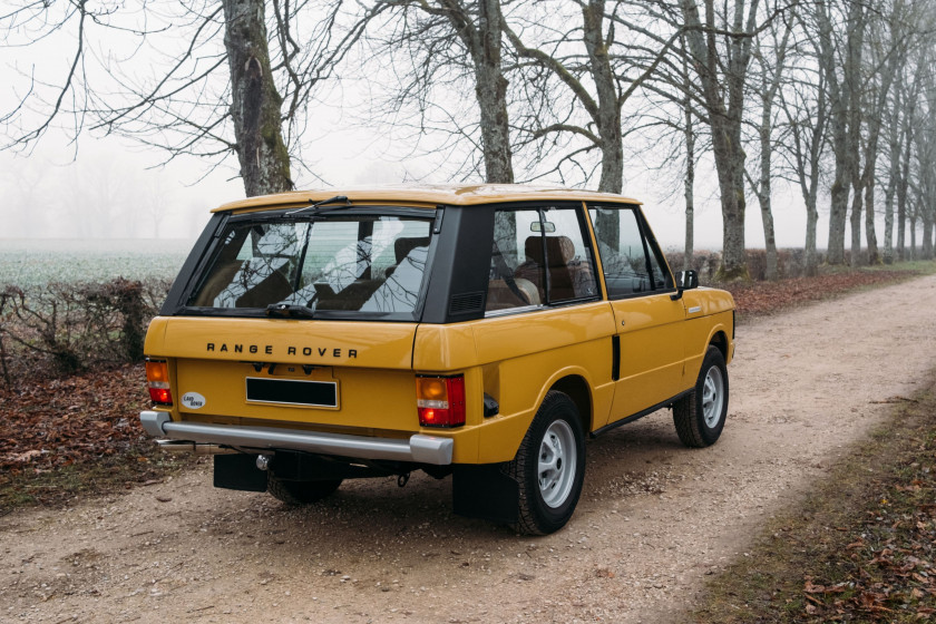 1975 Range Rover 3,5 L V8 Classic Ex-Alain Delon
