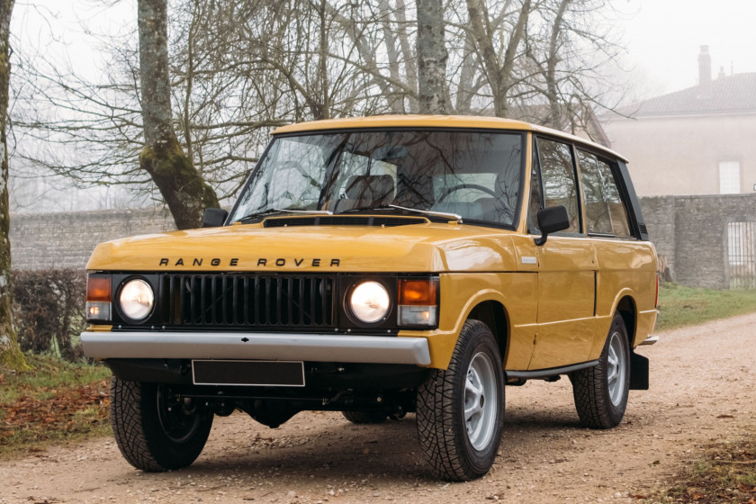 1975 Range Rover 3,5 L V8 Classic Ex-Alain Delon
