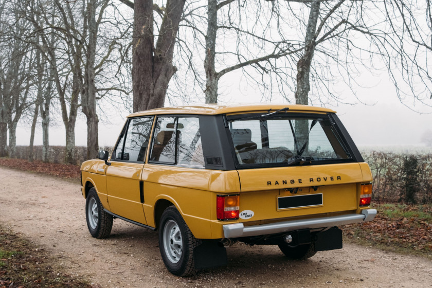 1975 Range Rover 3,5 L V8 Classic Ex-Alain Delon