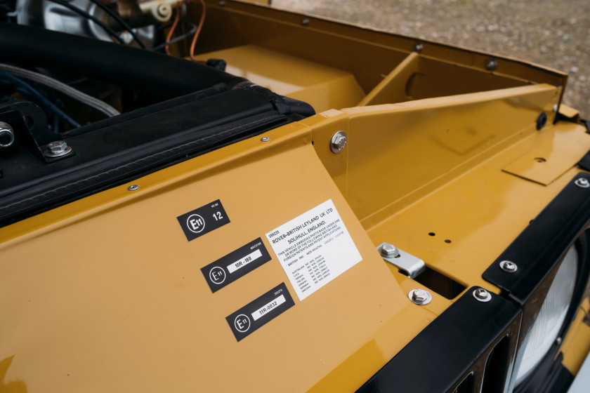 1975 Range Rover 3,5 L V8 Classic Ex-Alain Delon