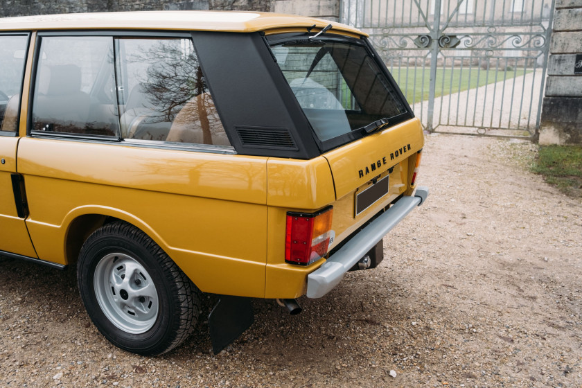 1975 Range Rover 3,5 L V8 Classic Ex-Alain Delon