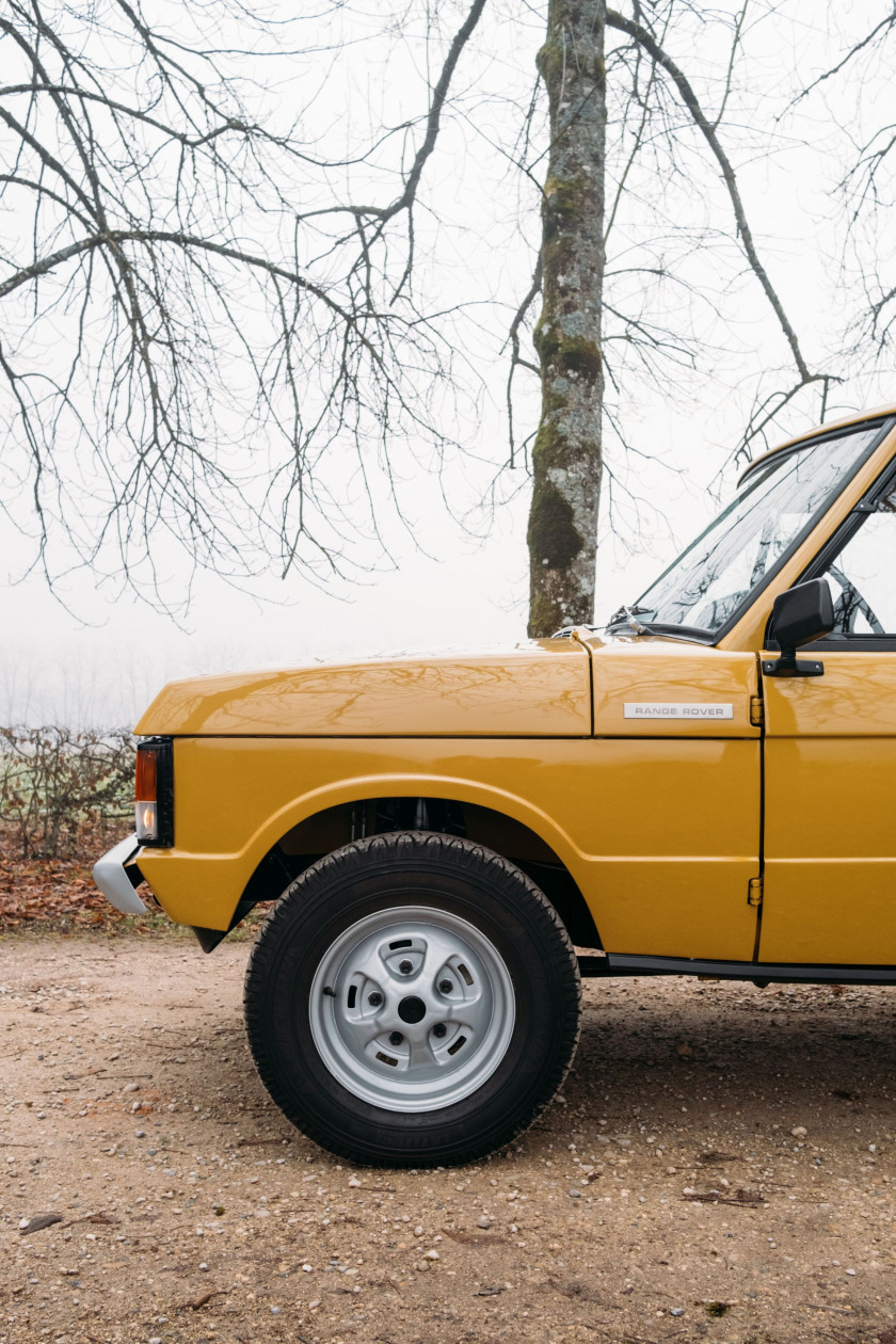 1975 Range Rover 3,5 L V8 Classic Ex-Alain Delon