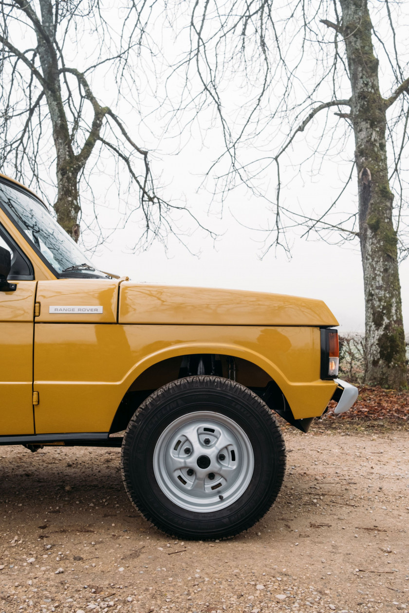 1975 Range Rover 3,5 L V8 Classic Ex-Alain Delon