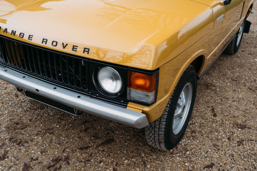 1975 Range Rover 3,5 L V8 Classic Ex-Alain Delon